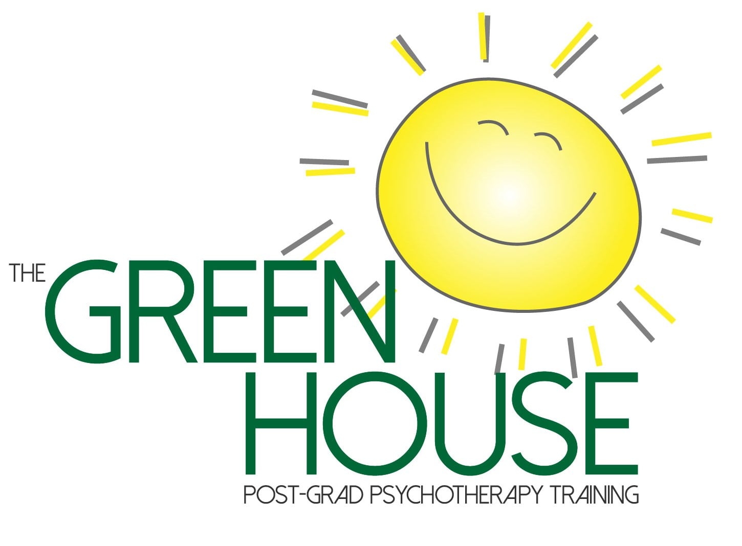 GreenHouse Logo, with smiling sun