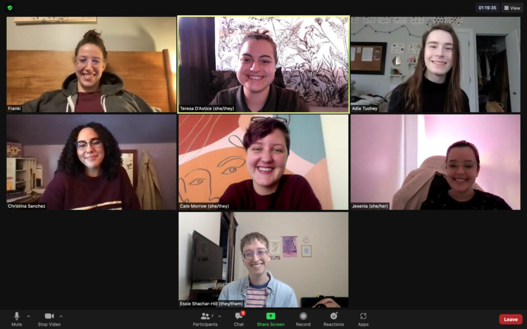 Green House Cohort 6, on Zoom